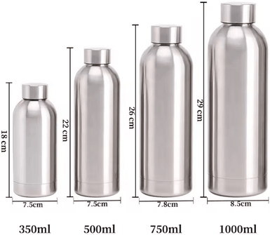 Inspire Picks Stainless Steel Water Bottle For Sports And Travel 1000ml can Keep Warm