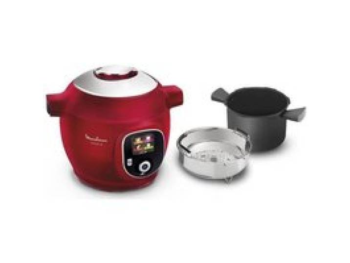 Multicuiseur - MOULINEX - CE85B510 - 6 L - 180 recettes - Rouge