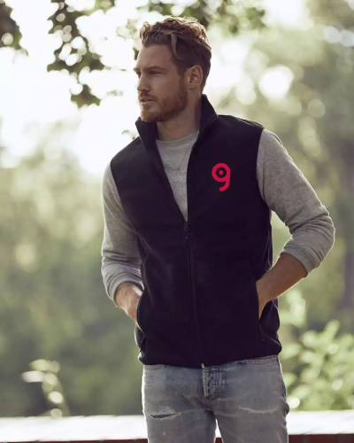 Gilet in Pile Polar Basic Unisex   Morbido, Antipilling Personalizzate o neutre Clique