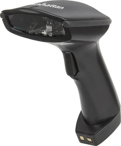 Manhattan 178495 USB-Kit Barcode-Scanner Bluetooth 1D CCD Schwarz Hand-Scanner Bluetooth, USB