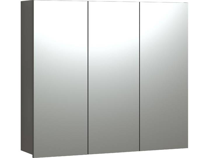 CALICOSY - Armoire de toilette 3 portes miroir L90 cm - PUREBLISS