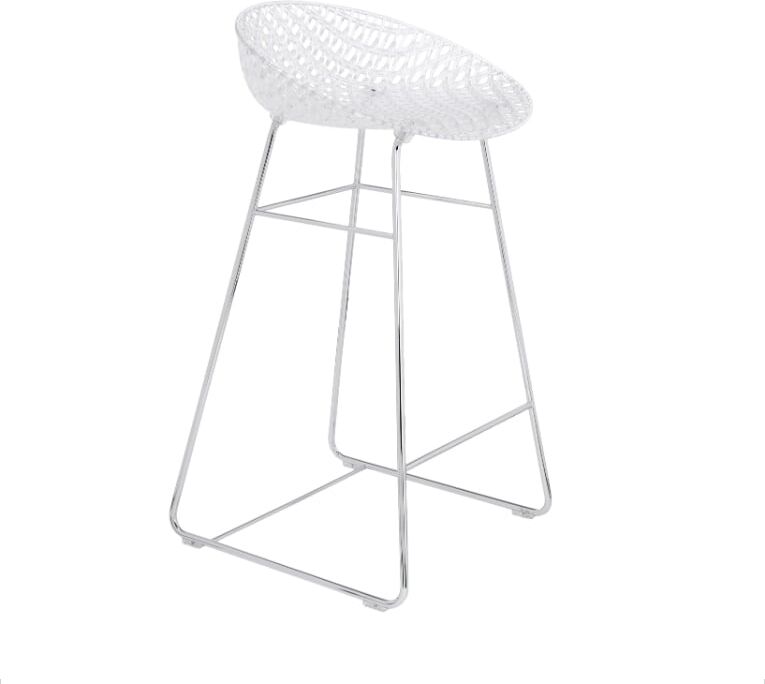 Kartell Smatrik Barhocker (glasklar transparent, chrom) glasklar transparent   chrom