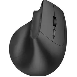 Dacomex Wireless GRS rechargeable vertical mouse (Kabellos), Maus, Schwarz