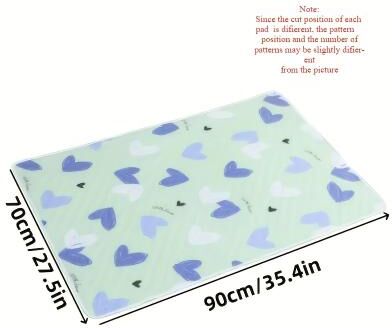 Multisell Products Hub Durable Polyester Fiber Care Mat Design Washable & Reusable Anti Slip Bed Protector For Adults, Seniors & Pets c