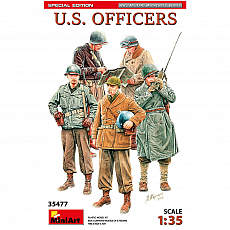 MiniArt - U.S. Officers - Special Edition - 1:35 - 5 Figuren 311001