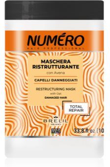 Brelil Professional Restructuring Mask máscara reestruturante para cabelo 1000 ml. Restructuring Mask