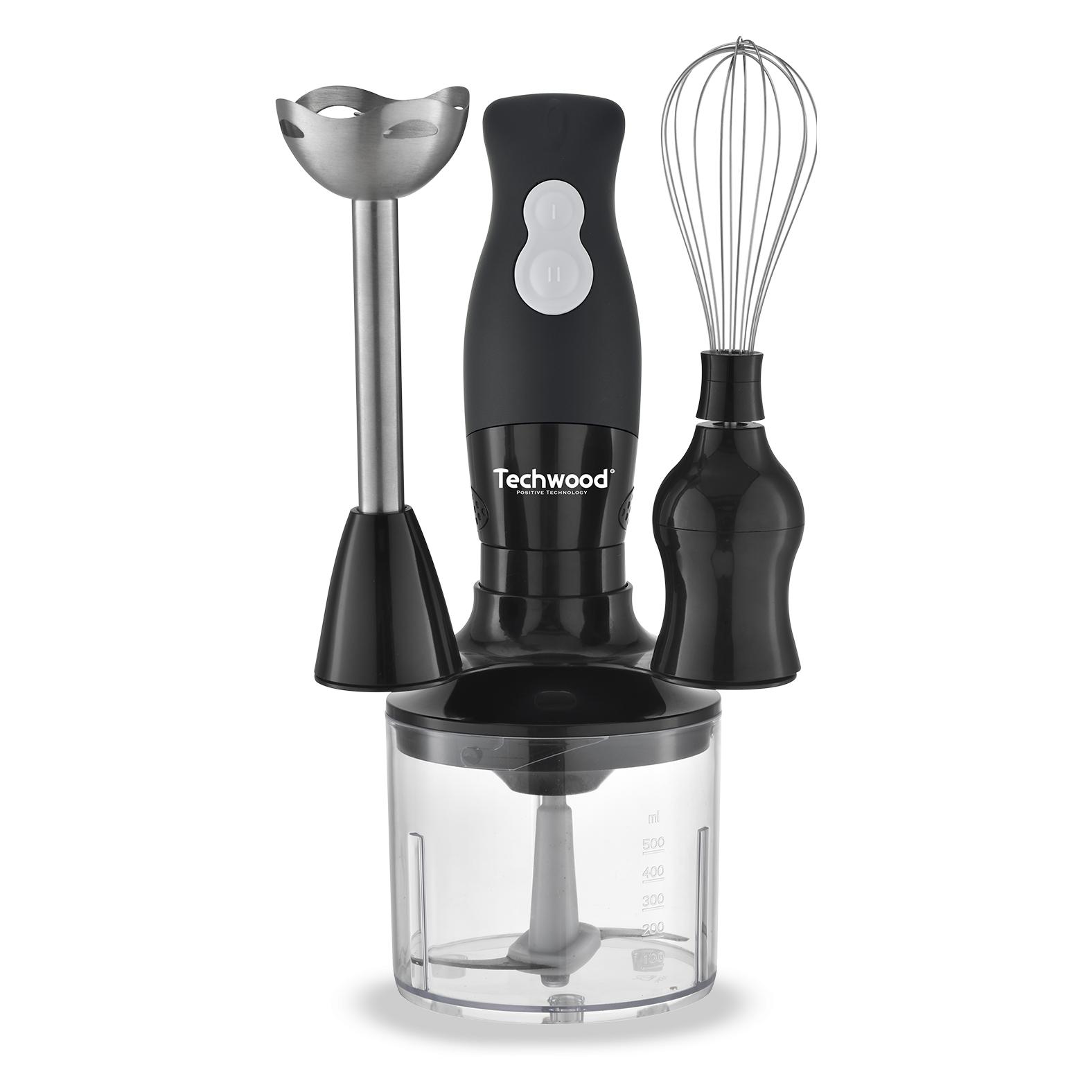 Techwood Stabmixer 3 in 1, schwarz (TMS-8356)