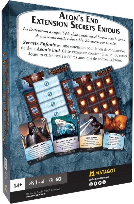 Matagot Aeon's End - Extension 5 : Secrets Enfouis