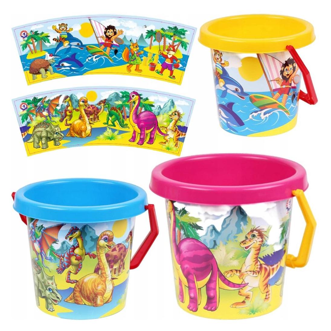Technok Bunter Eimer für Sand und Wasser Animals MIX (41966326)