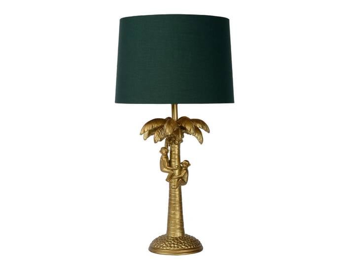 Lucide Tischleuchte Extravaganza Coconut, Grün, 30.5x57.5x30.5 cm, RoHS, Reach, Schnurschalter, Lampen & Leuchten, Innenbeleuchtung, Tischlampen, Tischlampen