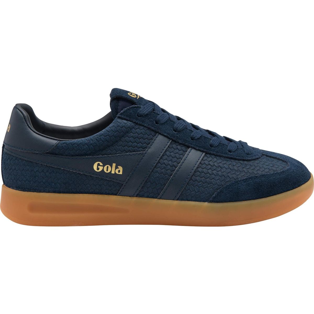 Gola Cyclone Marque Sneaker Men navy/gum (EE) 42 CMB922-EE-42-navygum