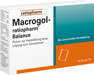 ratiopharm GmbH MACROGOL-ratiopharm Balance Plv.z.H.e.L.z.Einn. 10 St 06553094