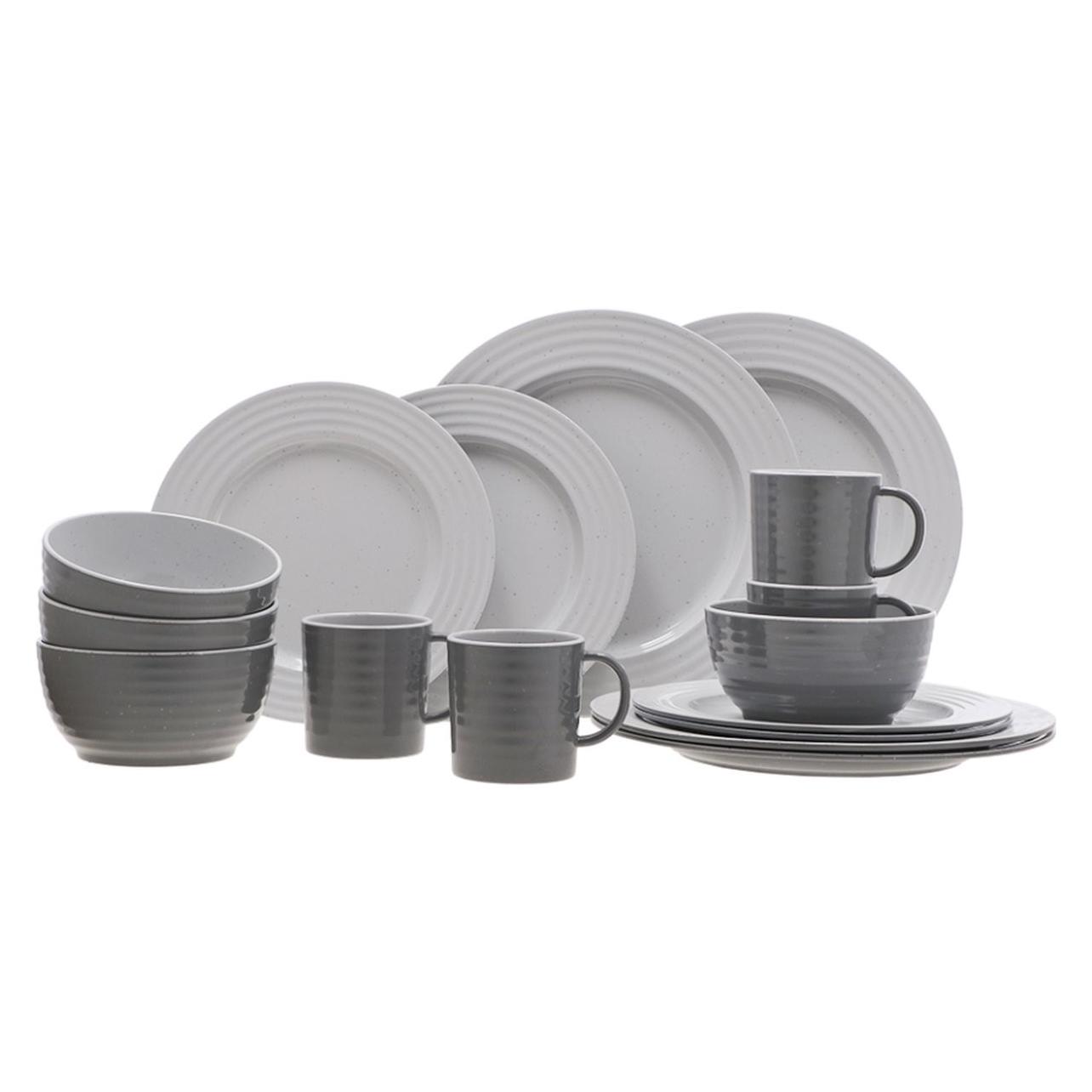 Travellife Rota Camping -Set Grey 16 -Stück -robust und kratzfest -resistent (48993115)