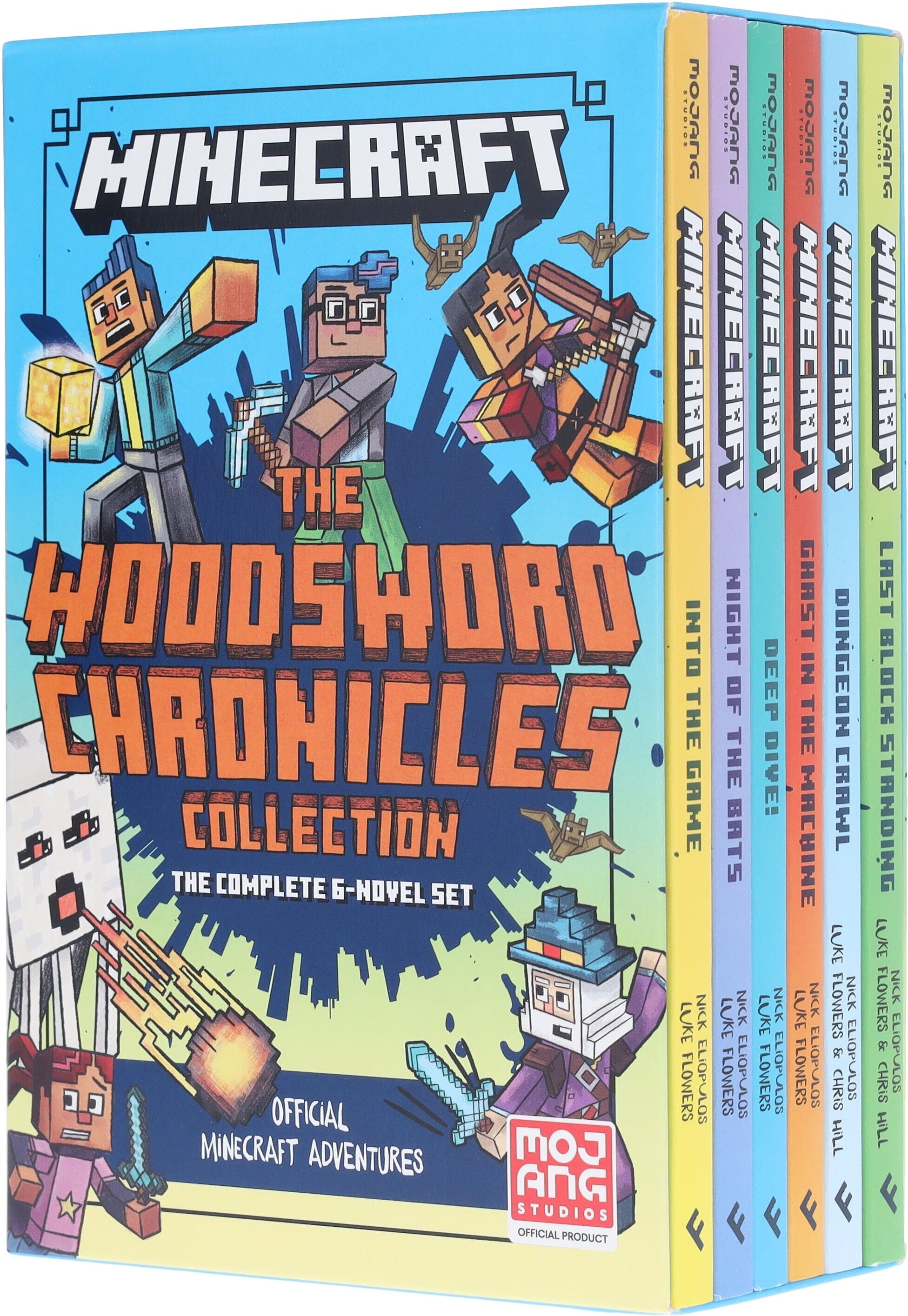 Minecraft The Woodsword Chronicles By Nick Eliopulos 6 Books Collection Box Set - Ages 9-14 - Paperback HarperCollins Publishers