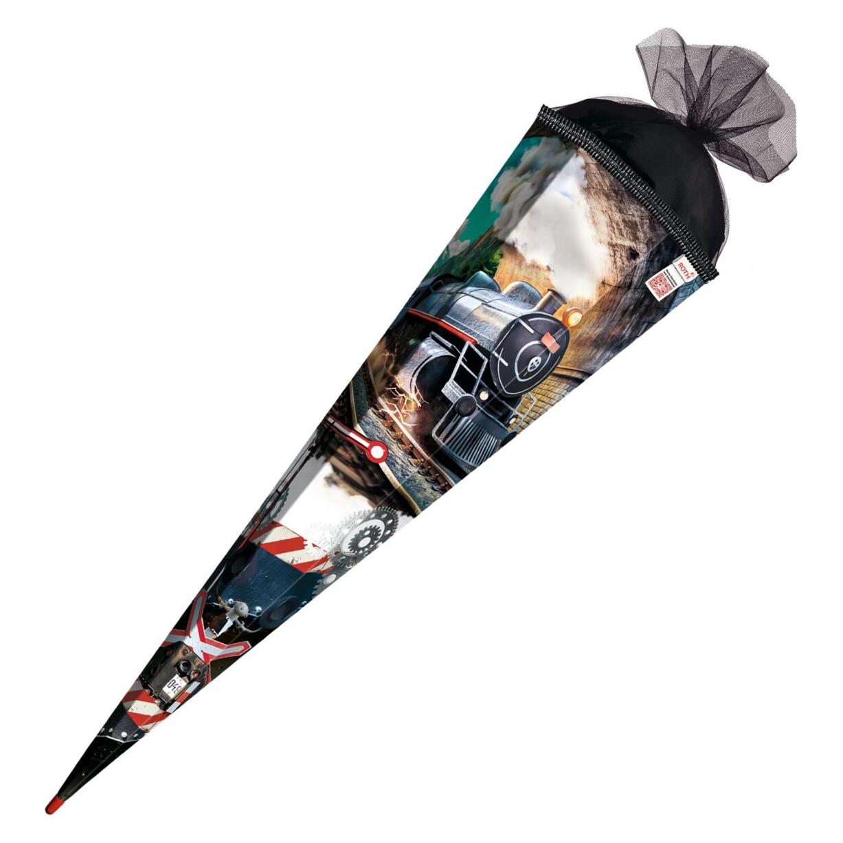 Roth Schultüte Dampflok 85cm mit Glitzerborte (85 cm, 1x) (71363615)