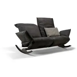 Bullfrog Sofa 0821 Rockfrog Leder Schwarz