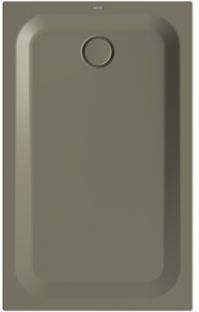 Bette BetteUltra Duschwanne 5786-404PLUS 130x80x3,5cm, Glasur, graphite