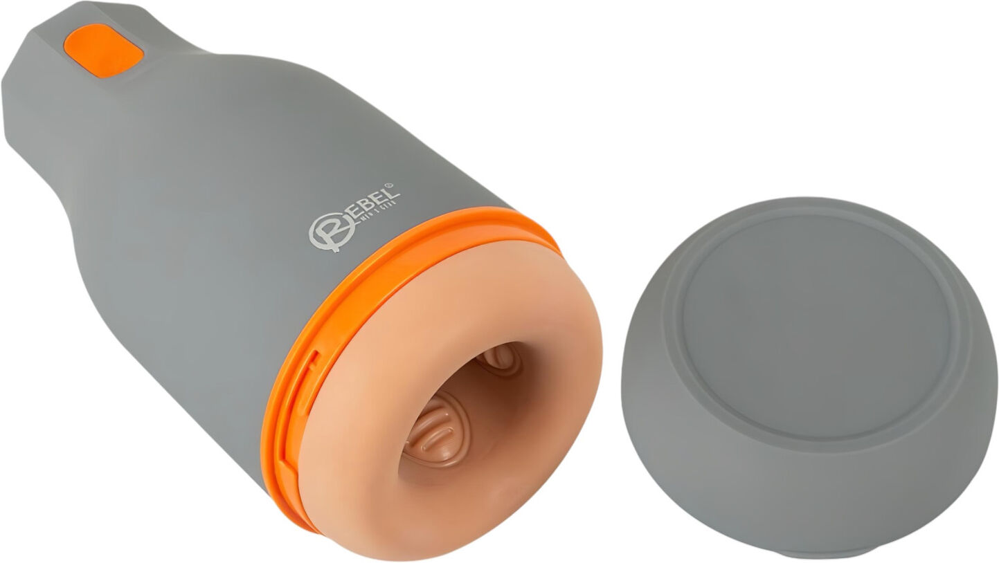 Rebel - Tight Masturbator for Men (Grey)