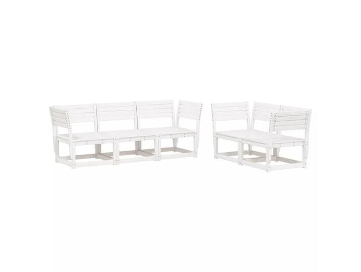 VidaXL - Garten sofagarnitur kiefernholz, One Size, Weiss