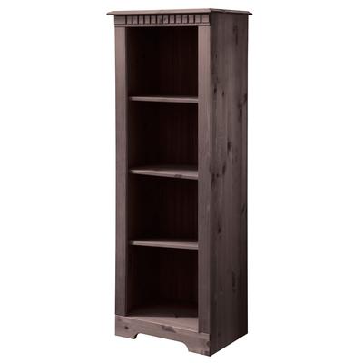 Standregal OTTO HOME, braun (dunkelbraun), B:50cm H:135cm T:35cm, Massivholz, Regale, Standregal, Breite 50 cm, Höhe 135 cm