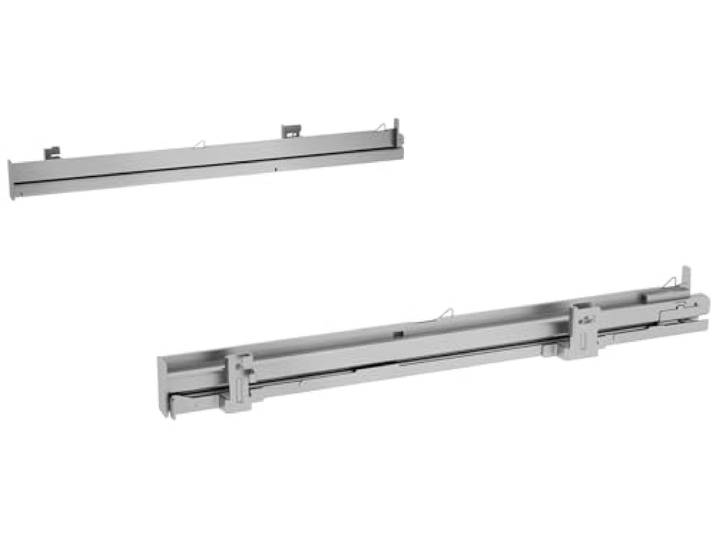 Bosch HEZ638000 Zubehör für Backöfen, Teleskopauszug 1-fach ebenenunabhängig, Edelstahl, Made in Germany