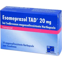 Esomeprazol Tad 20mg bei Sodbrennen 14 ST