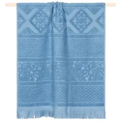 pad Handtuch Harlem 50 x 100 cm Baumwolle Blau