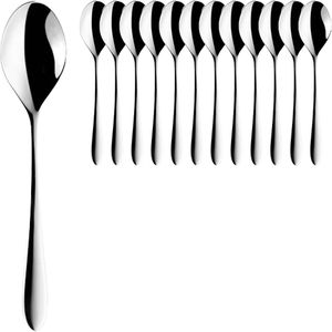 Solex Espressolöffel Ava 125611, 11,5 cm, Edelstahl 18/10, silber poliert, 12 Stück