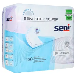 Seni Soft super 60 x 90 cm Bettschutzunterlagen Unisex 30er Pack 30 St