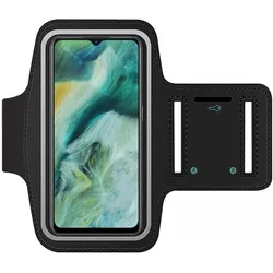 SmartFitness Oppo Find X2 Lite Handy Sport Armband, Smartphone Sportarmband, Schwarz