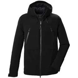 KILLTEC killtec Herren Funktionsjacke Funktionsjacke mit Kapuze, Größe S in Schwarz 0110