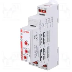 Relpol Zeitrelais 2P 1sec-10days 12-240V AC/DC 50/60 Hz Multifunktions RPC-2MA-UNI (863183), Relais