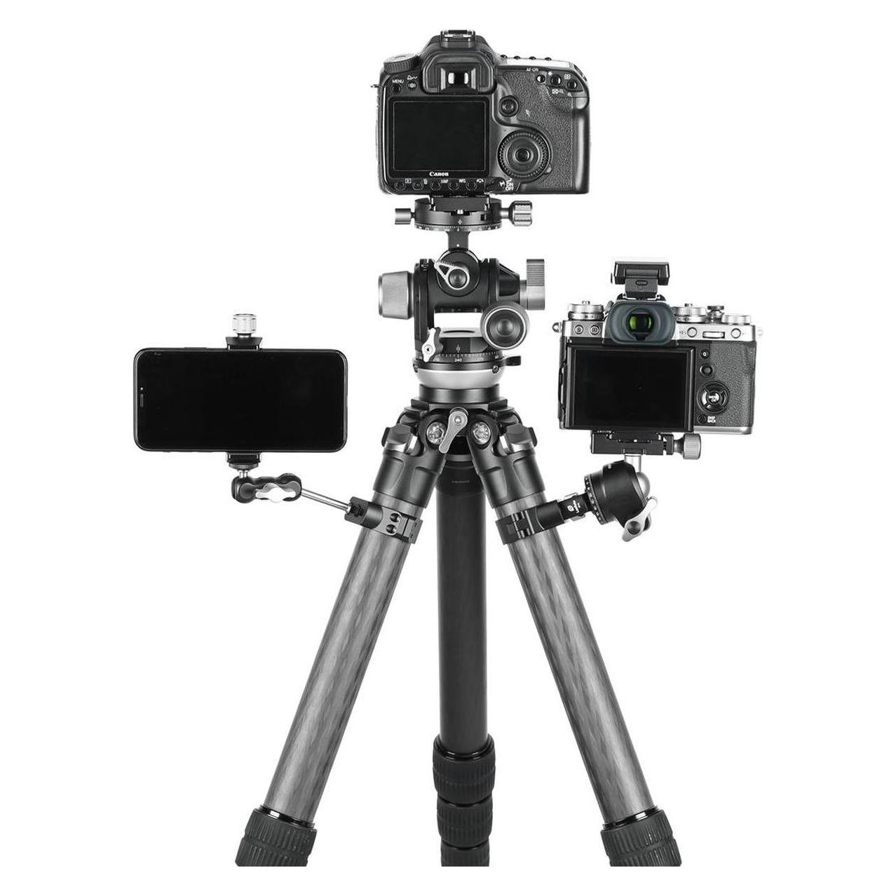 Leofoto 28mm Multifunktionsklammer für Stativbein (Stativadapter) (LF-TDC-28+CF-9)