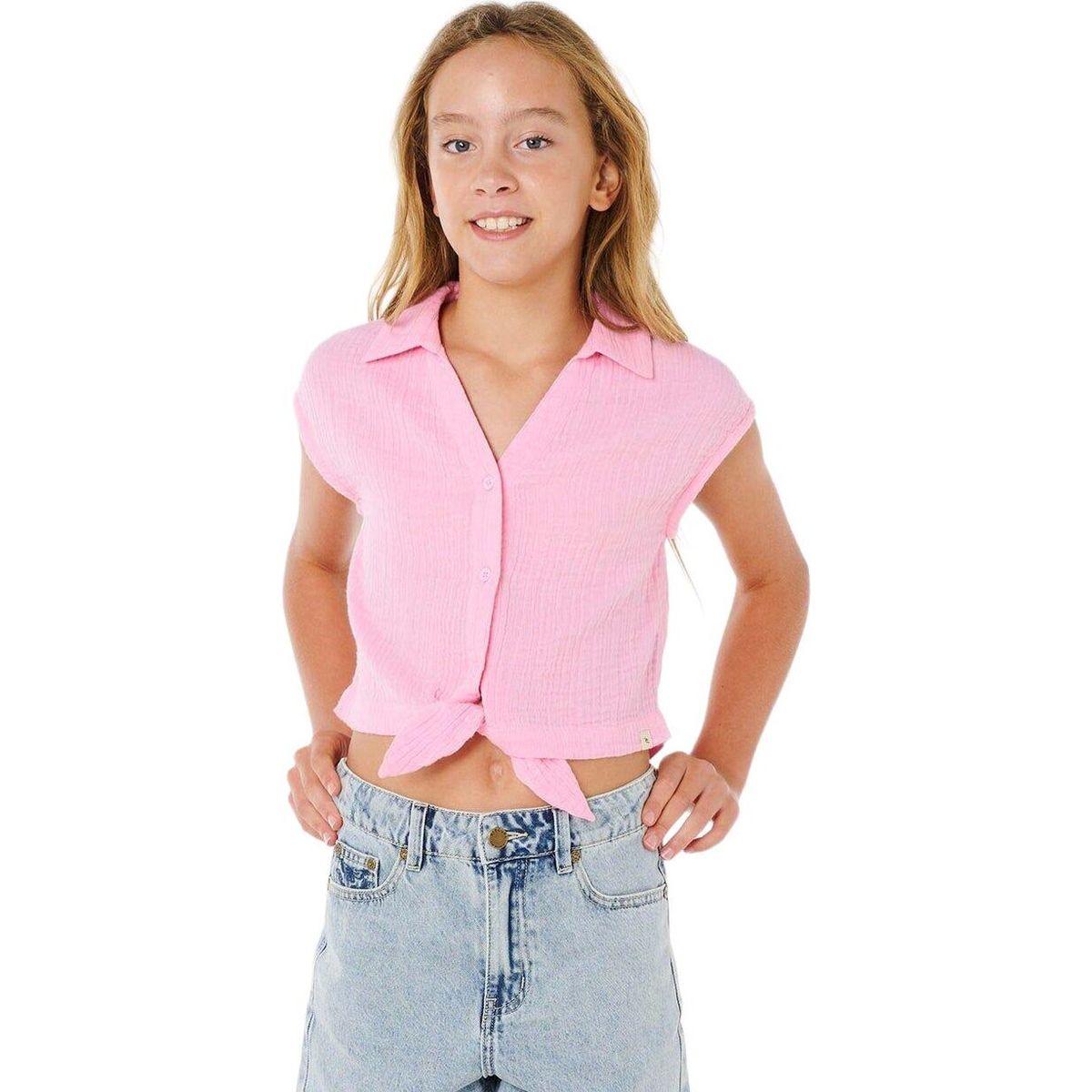 RipCurl Premium Surf Woven TOP - Girl bright pink (4067) 10 00MGSH-4067-10