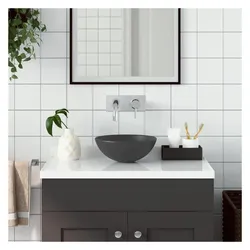 vidaXL, Waschbecken, Kalunas (280 mm, 280 mm)
