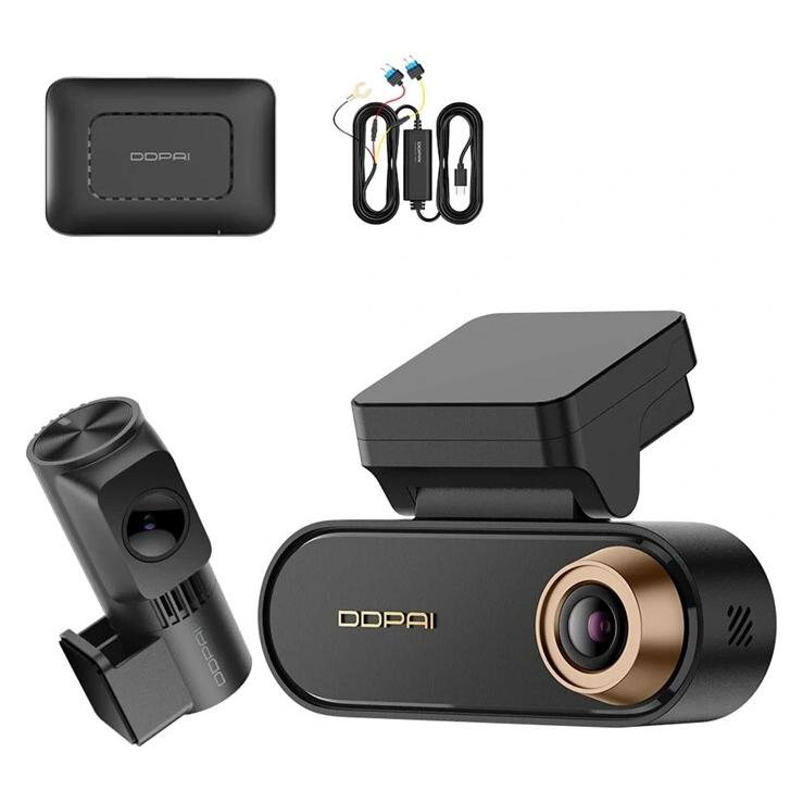 DDpai N5 Pro 4G-Dashcam (Bluetooth, Eingebautes Mikrofon, GPS-Empfänger, 4K) (DN2509A-01)