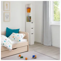 HTI-Living Raumteilerregal 136 cm Thekla Weiß
