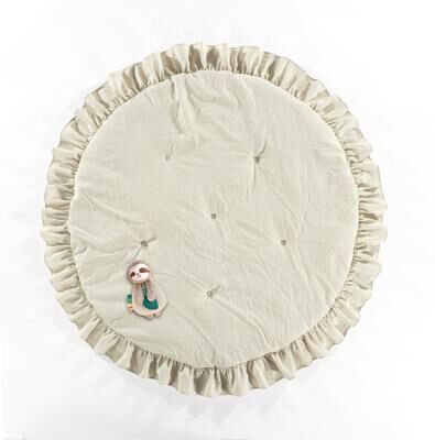 "Lush Decor Baby Round Ruffle Play Mat Single 36"" Diameter - 36"" Diameter"