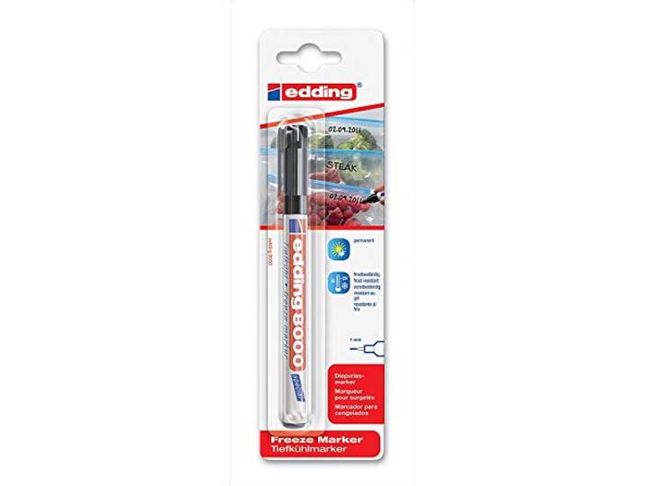 edding Speciale marker edding 8000 diepvries, 1 mm, zwart