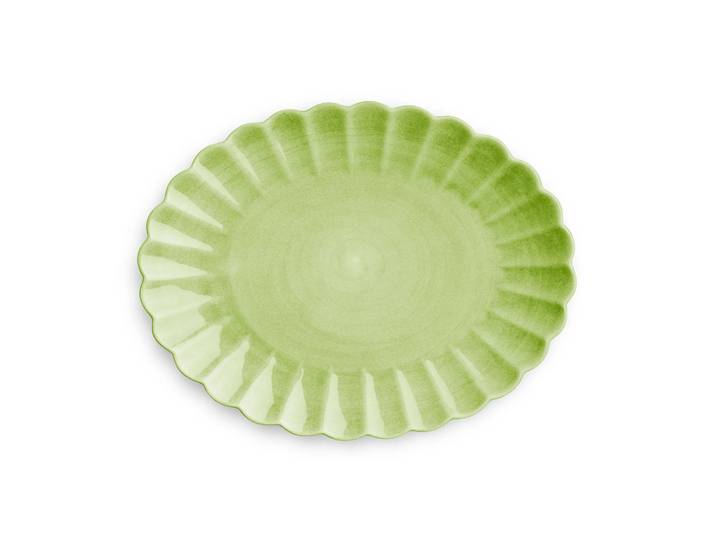 Mateus Plat Oyster 30x35 cm Vert