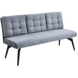 Hela Bank Tomar Mikrofaser Dunkelbeige