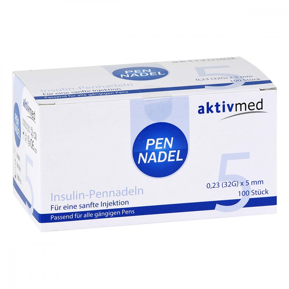 Aktivmed GmbH Pennadel Universal 5 Kanülen 0,23x5 mm 32 G 10521355