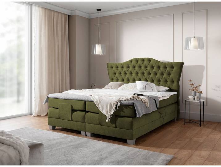 yourhouse24 Boxbett London Hotelbett Elektrisch Kontinentales Bett