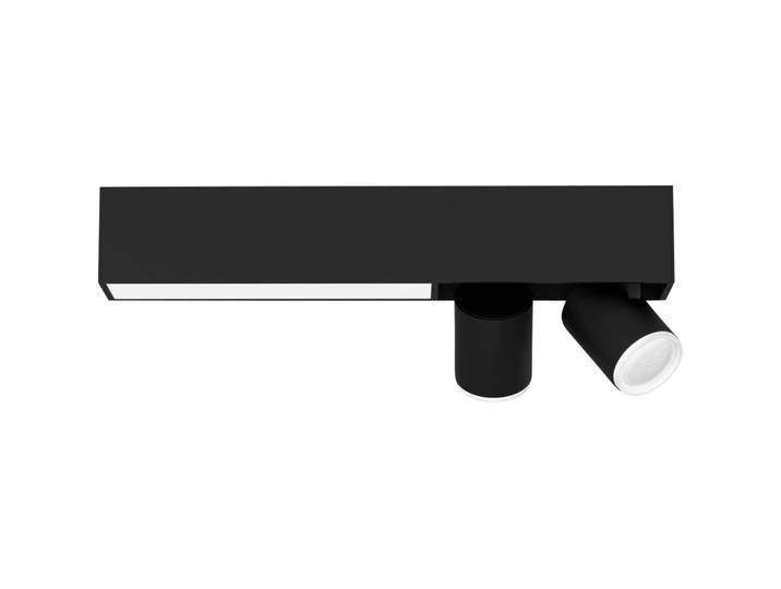 Spot Philips Hue Schwarz Aluminium 1540 lm Dimmbar B 40.8 cm - LED - Lichtfarbe: Warmweiss – Kaltweiss - Spot- LED Energiesparlampe