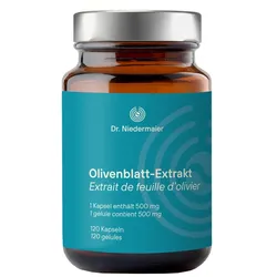 Dr.niedermaier Olivenblattextrakt 500 Mg Mono Hkp 120 St
