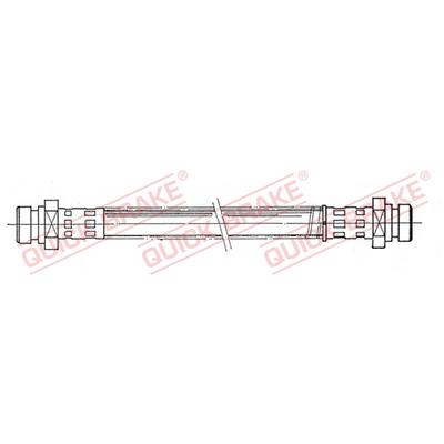 QUICK BRAKE Bremsschlauch 22.507 für MITSUBISHI HYUNDAI