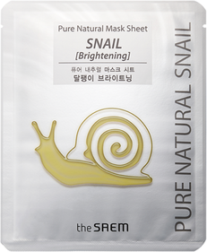 The Saem Máscara Rosto Iluminadora Snail 1 un