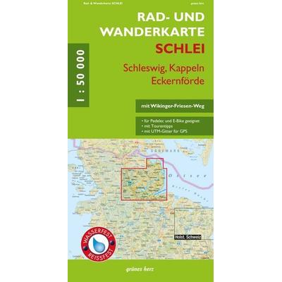 Rad- und Wanderkarte Schlei - Schleswig, Kappeln, Eckernförde, Sonstige von , Grünes Herz, 978-3-86636-450-9