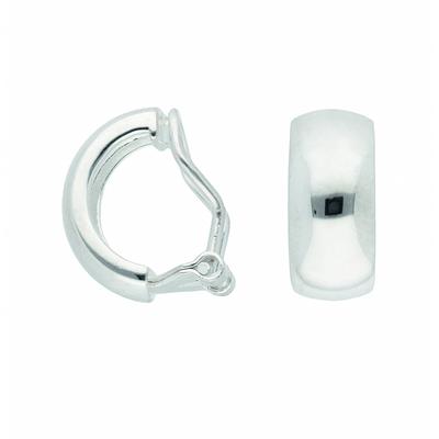 Paar Ohrclips ADELIA´S "Ohrclips Ohrringe 925 Silber", silber, Ohrringe, Damen, Damen, Silber 925 (Sterlingsilber), Silberohrringe