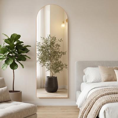 OTTO home "Standspiegel Addrik, wahlweise in 2 Größen 150x40cm oder 180x60cm" Ganzkörperspiegel mit Sicherheitsglas, in verschiedenen Farben